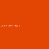 Leichte Granit-Tabelle